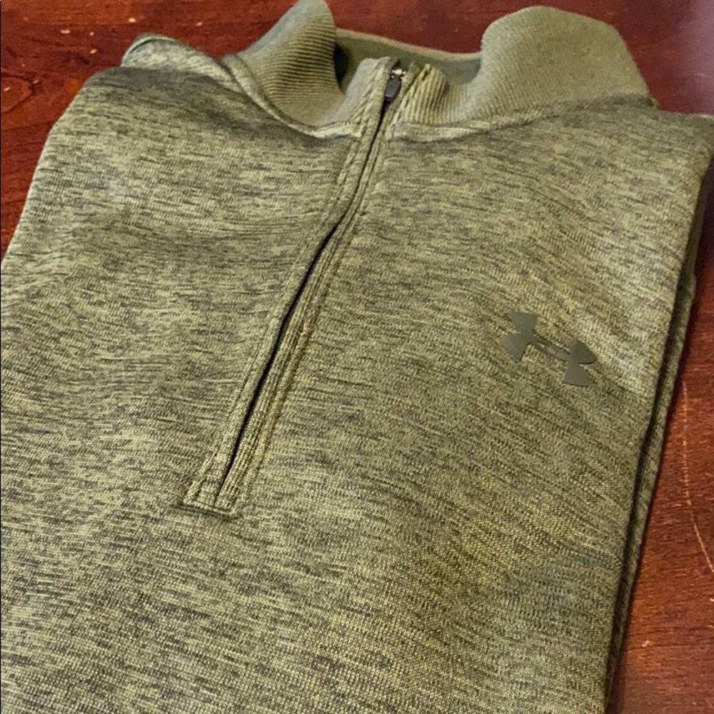Green Under Armour Pullover Jacket